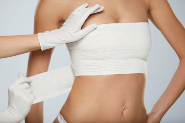 bandages after breast augmentation